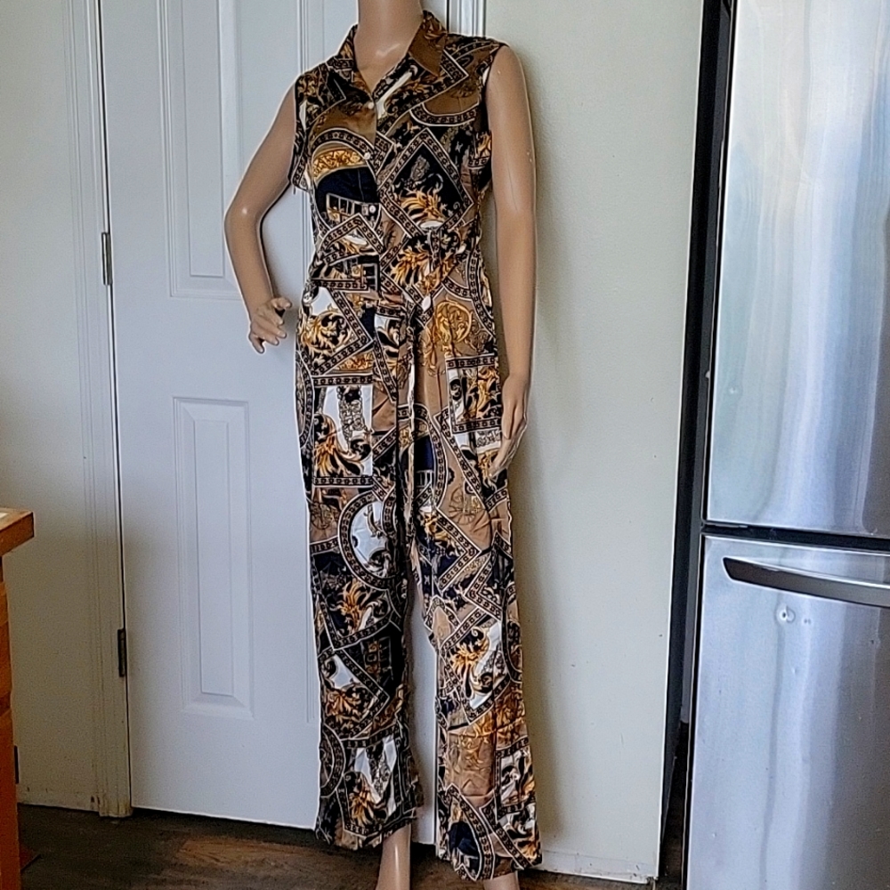 NWT DANIEL COLLECTION (European brand got as a gift) Jumpsuit Pants Suit
